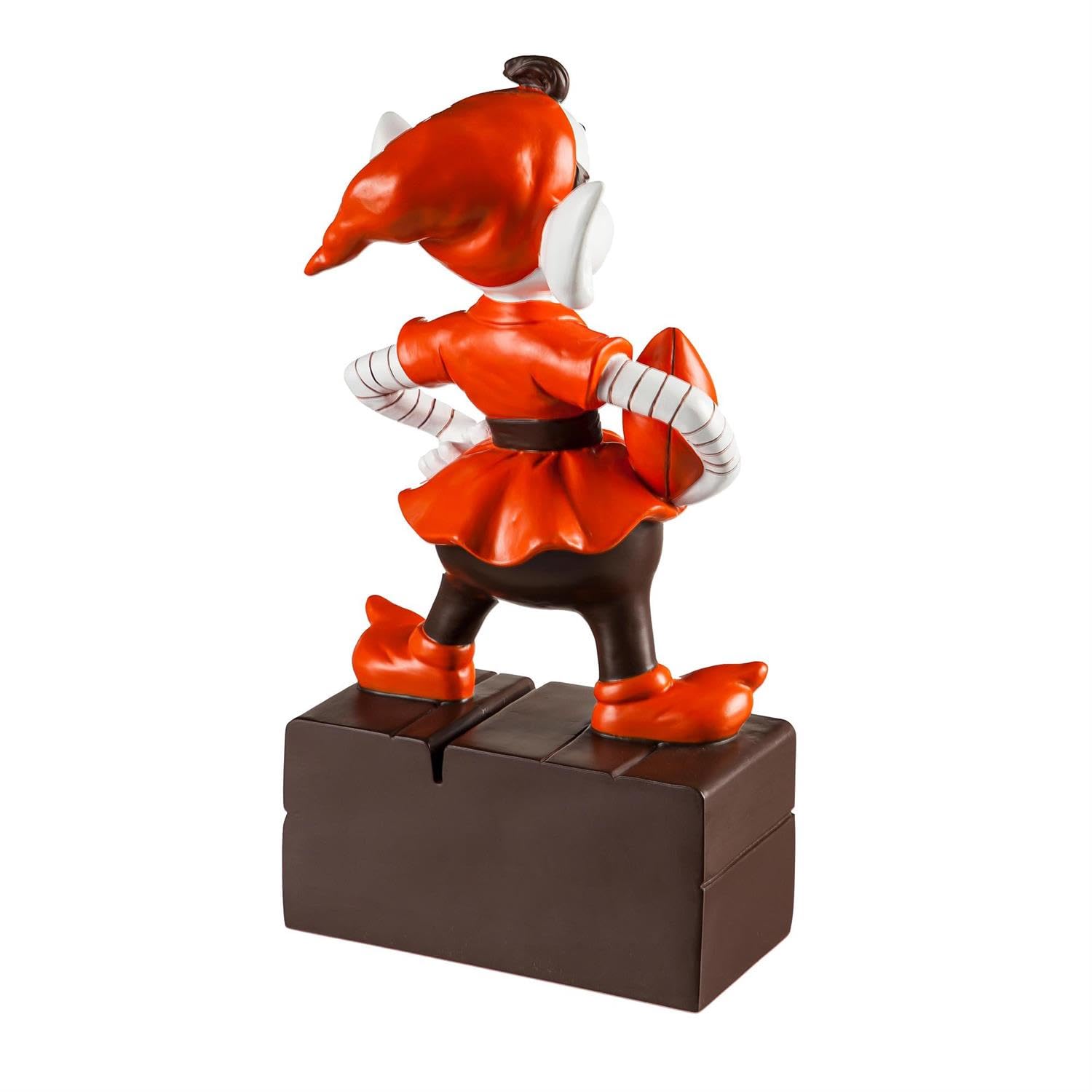 Cleveland Browns Team Mascot Garden Statue, Hand Painted Resin, 12 Inch, Indoor Outdoor Decorative Sports Mascot, Officially Licensed - Image 3